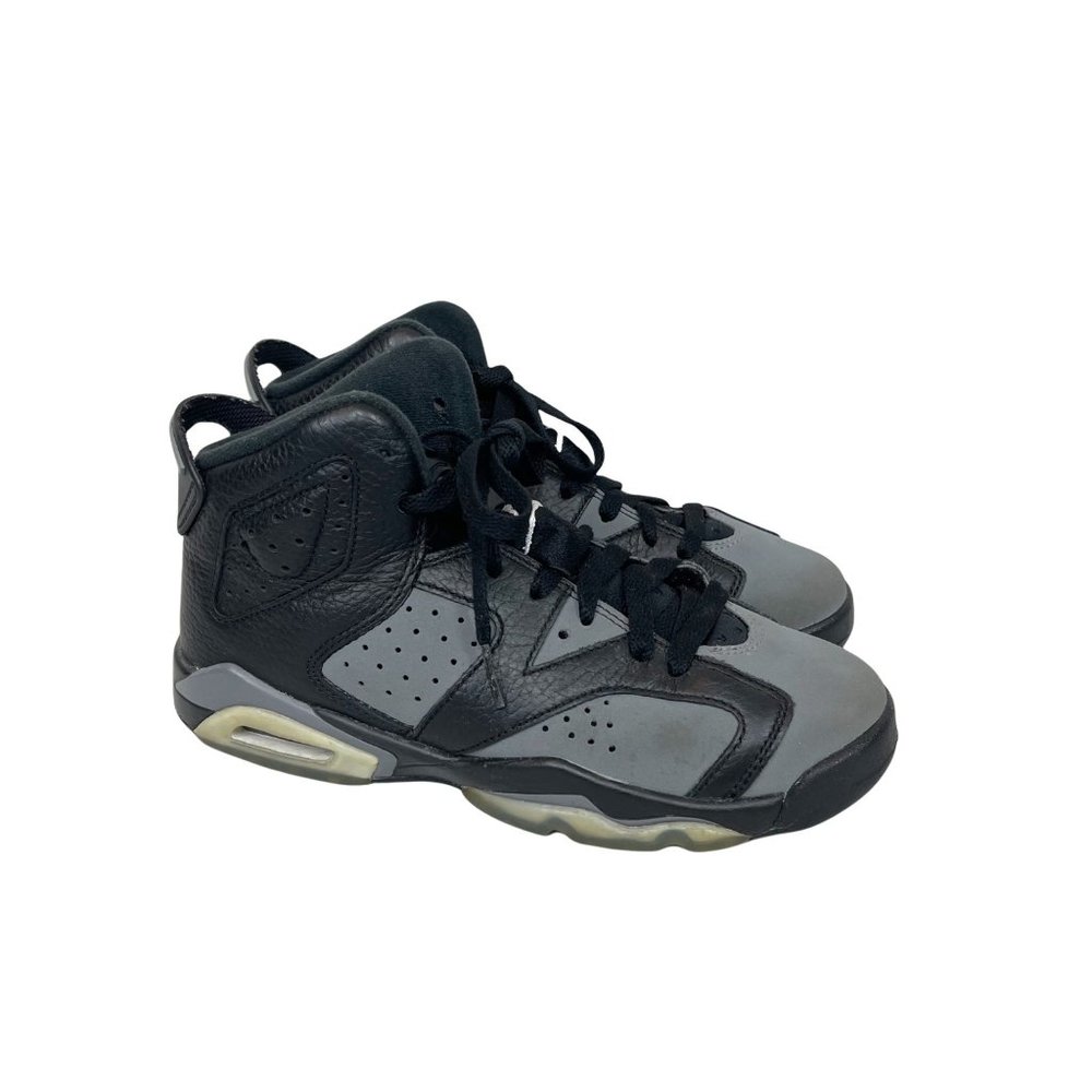 Air Jordan Kids 6 Retro BG Basketball Sneakers 384665-010 Boys Youth 5.5Y BEATER